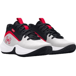 Foto 2 | Tenis Under Armour Lockdown 7-gry de Basketball Rojo para Hombre