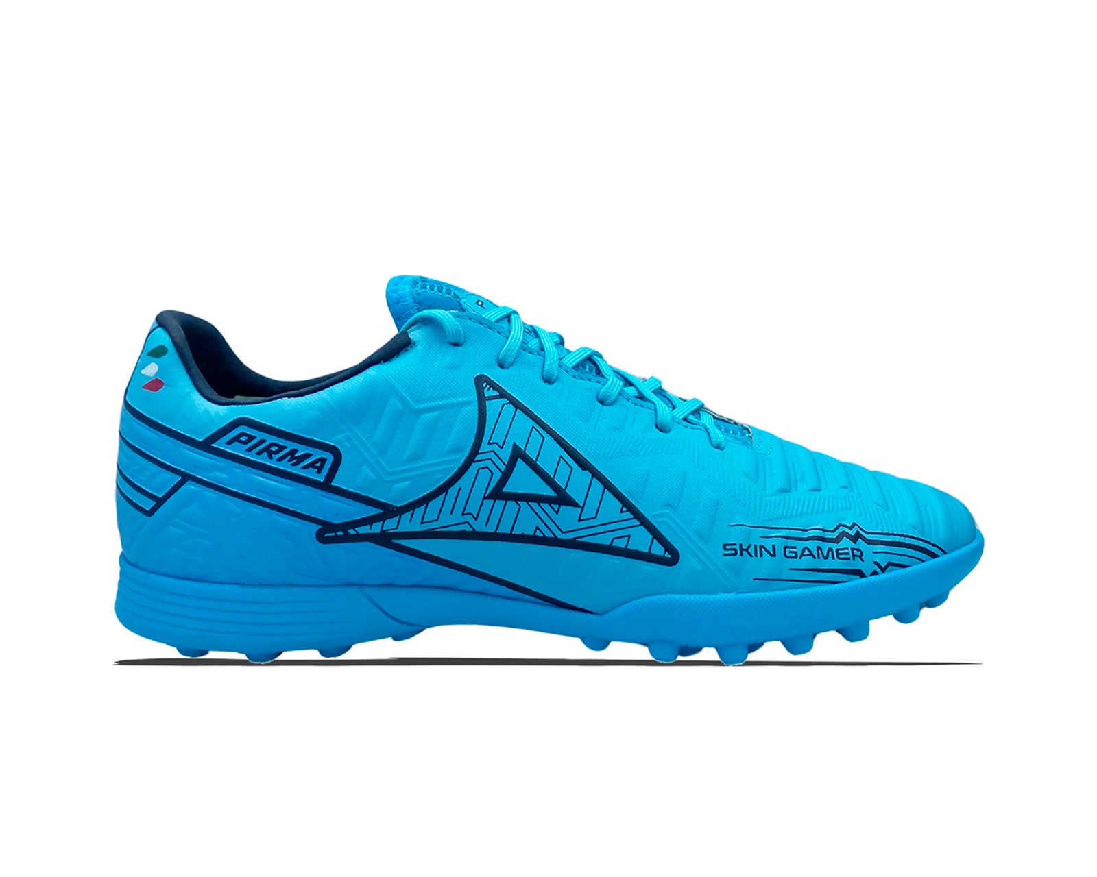 Tenis Taquetes Azul Pirma Turf 3047 Deportivos $949