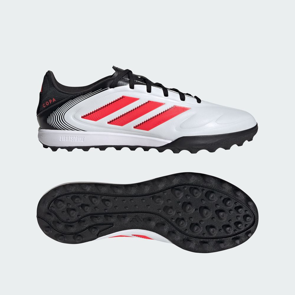 Foto 5 pulgar | Chimpunes Copa Pure 3 League Pasto Sintético Adidas Blanco Unisex