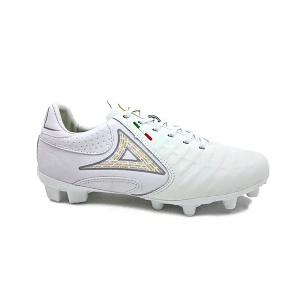 Foto 2 pulgar | Botines Pirma Brasil Futbol Hombre Tacos Blanco Mod 3042