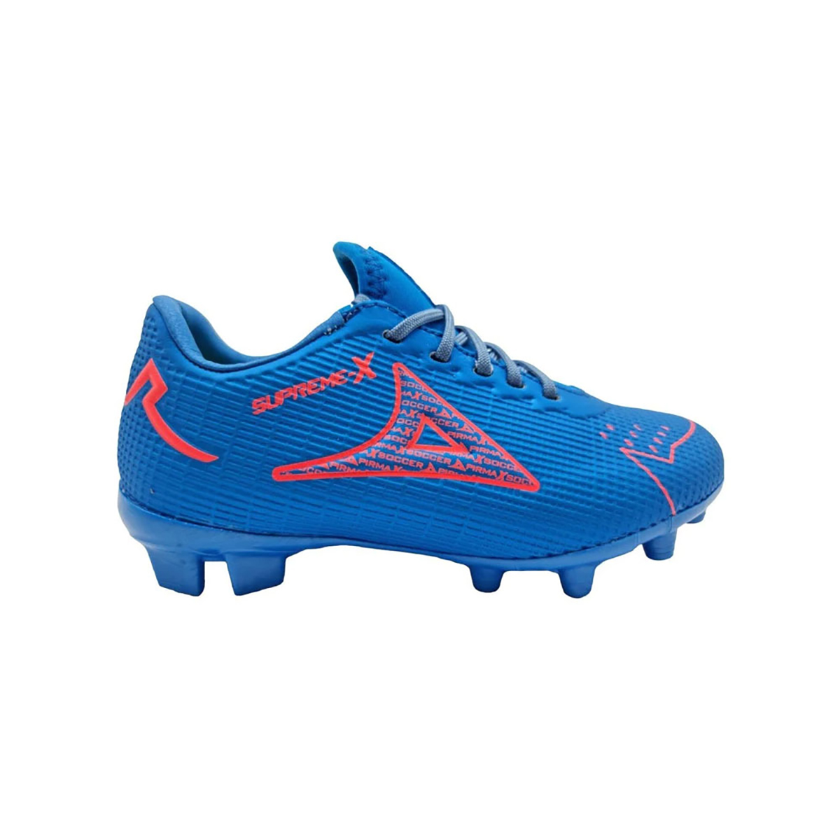 Tenis De Fútbol Pirma 3044 Tachones Hombre Azul Carmín