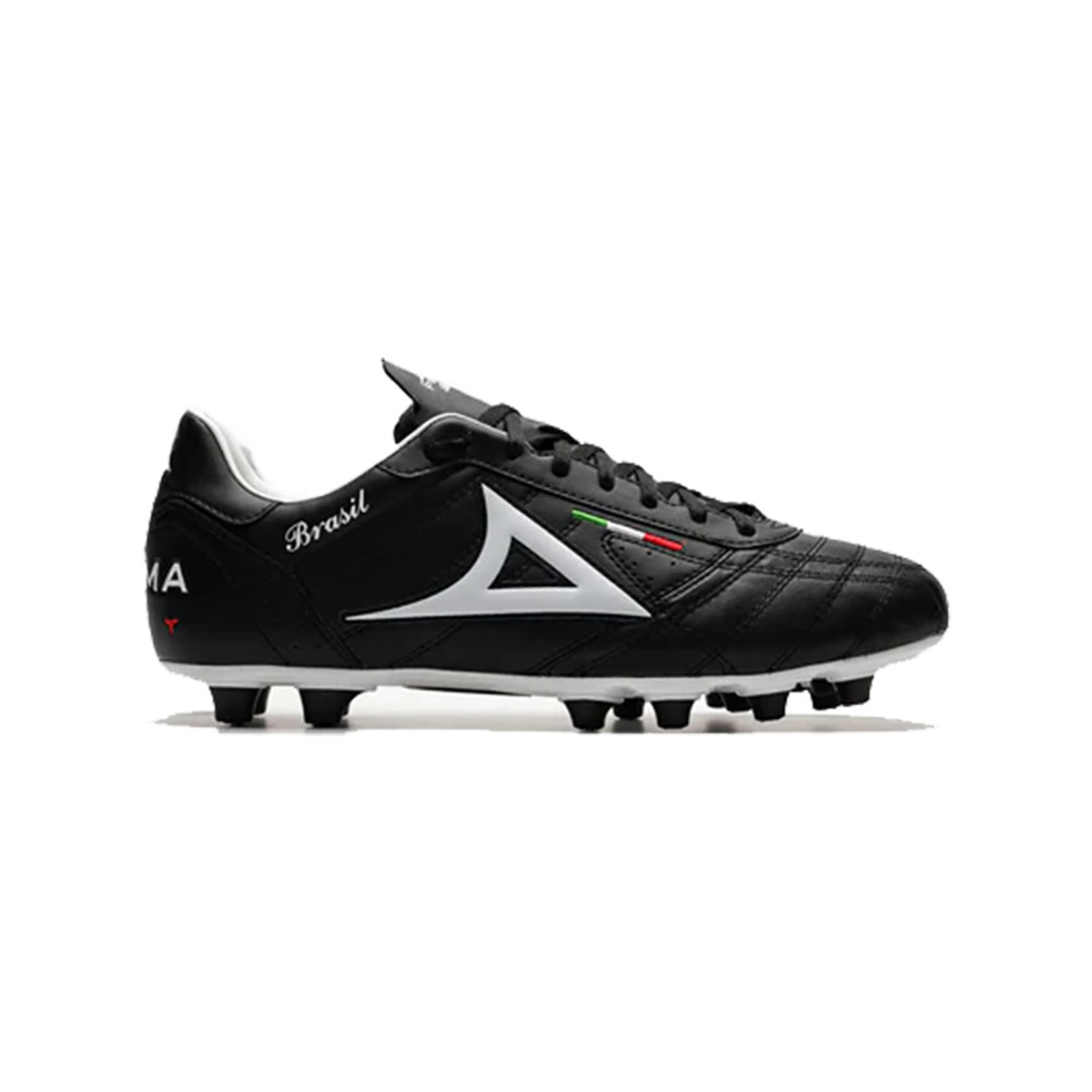 Foto 2 pulgar | Botines Pirma Brasil Futbol Tacos Negro Blanco Mod 0501