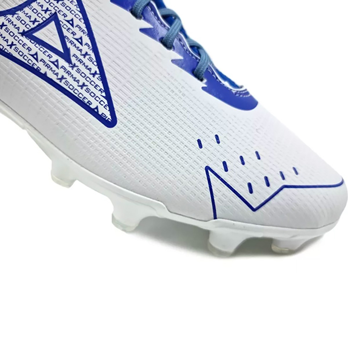 Foto 4 | Tenis De Fútbol Pirma 3044 Tachones Hombre Blanco Azul