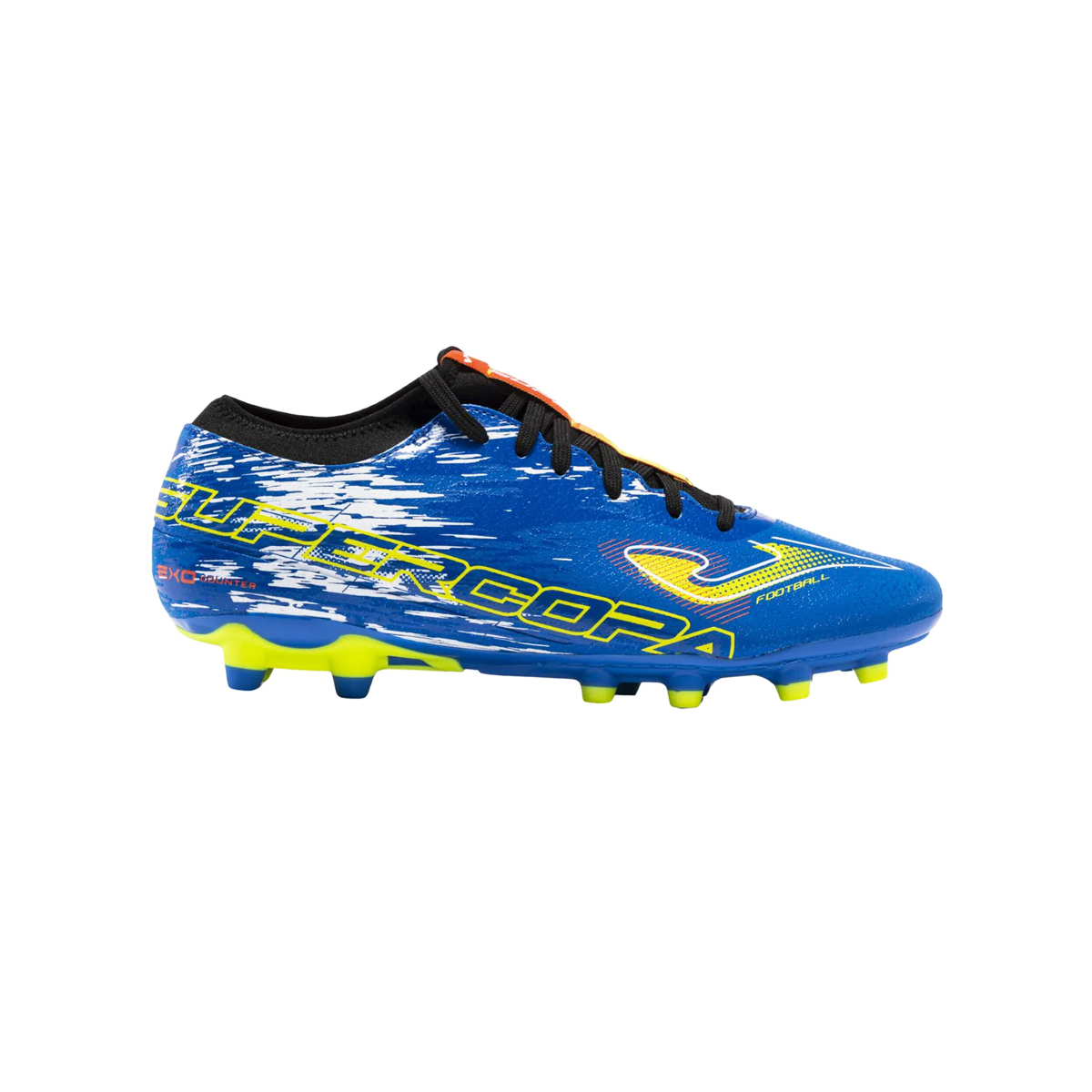 Tenis Fútbol Joma Supercopa 2303 Tachos Fg Césped Firme Azul