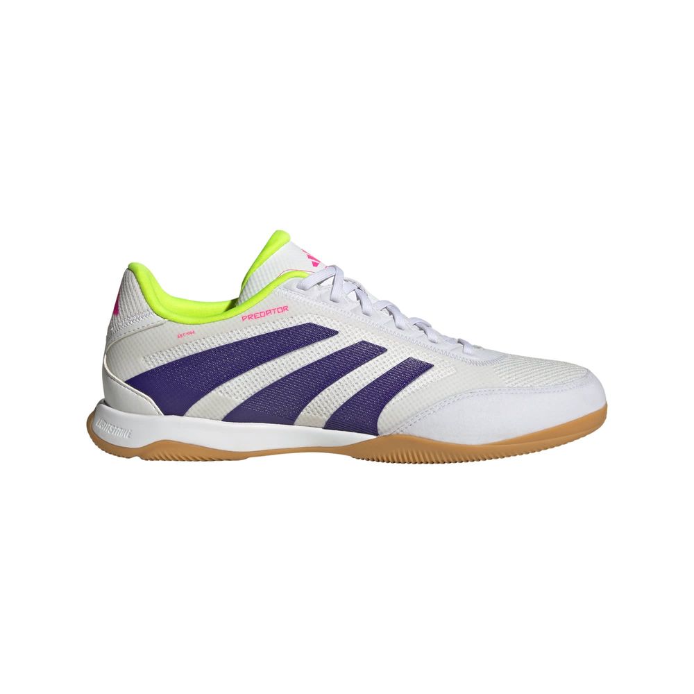 Tacos Predator League Cancha Cubierta Adidas Blanco Unisex