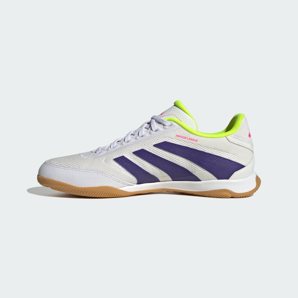 Foto 4 pulgar | Tacos Predator League Cancha Cubierta Adidas Blanco Unisex