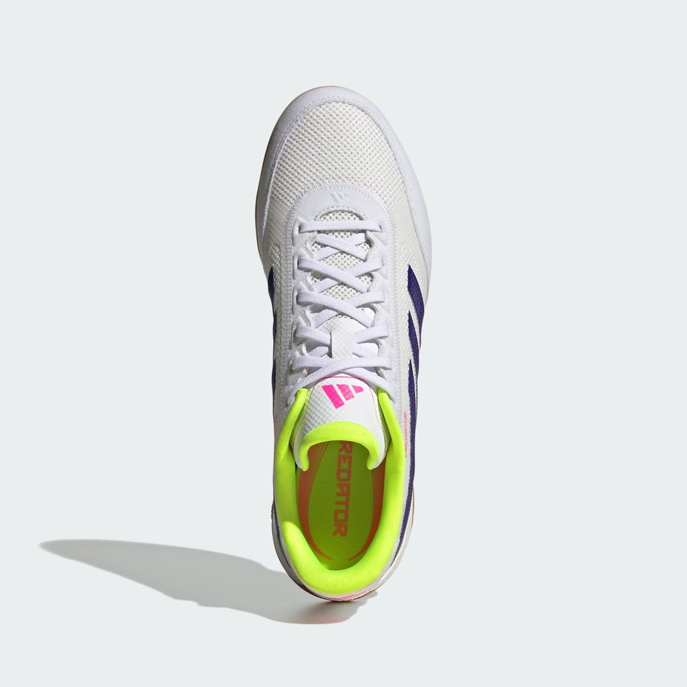 Foto 5 | Tacos Predator League Cancha Cubierta Adidas Blanco Unisex