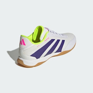 Foto 8 | Tacos Predator League Cancha Cubierta Adidas Blanco Unisex
