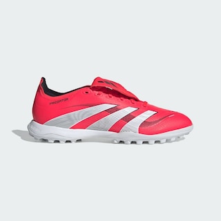 Foto 2 | Calzado De Fútbol Predator League Lengüeta Plegable Pasto Sintético Adidas Rojo Unisex