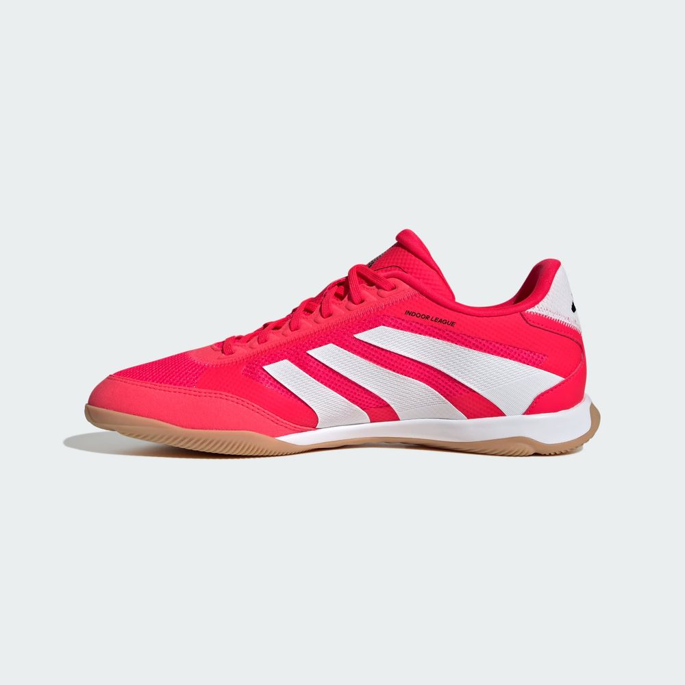 Foto 3 | Calzado De Fútbol Predator League Cancha Cubierta Adidas Rojo Unisex
