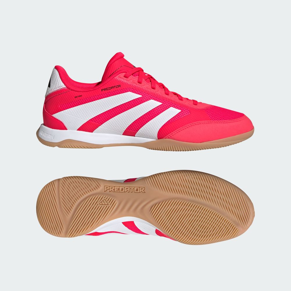 Foto 5 pulgar | Calzado De Fútbol Predator League Cancha Cubierta Adidas Rojo Unisex