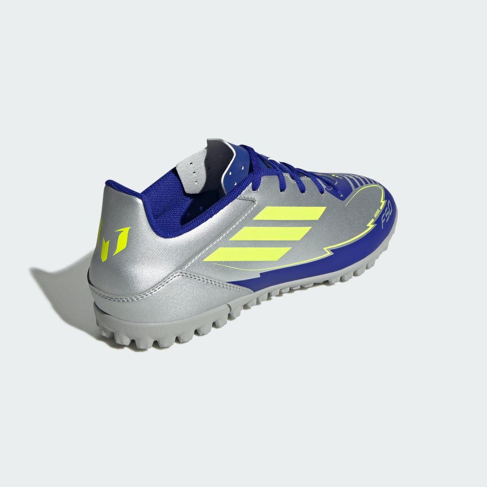 Foto 8 | F50 Club Tf Messi Adidas Plata Unisex