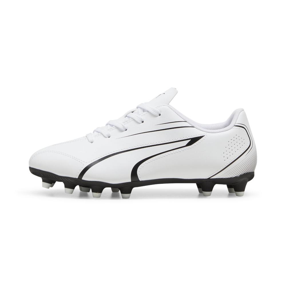 Tenis Para Fútbol Soccer Puma Vitoria Para Niño Blanco
