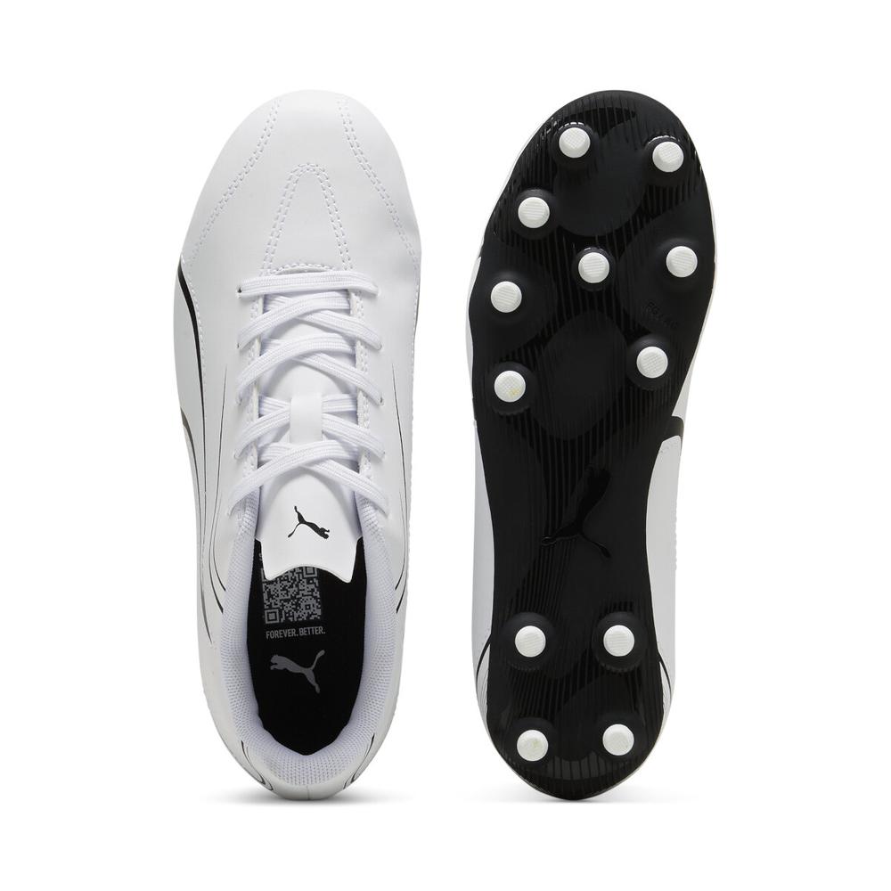 Foto 7 pulgar | Tenis Para Fútbol Soccer Puma Vitoria Para Niño Blanco