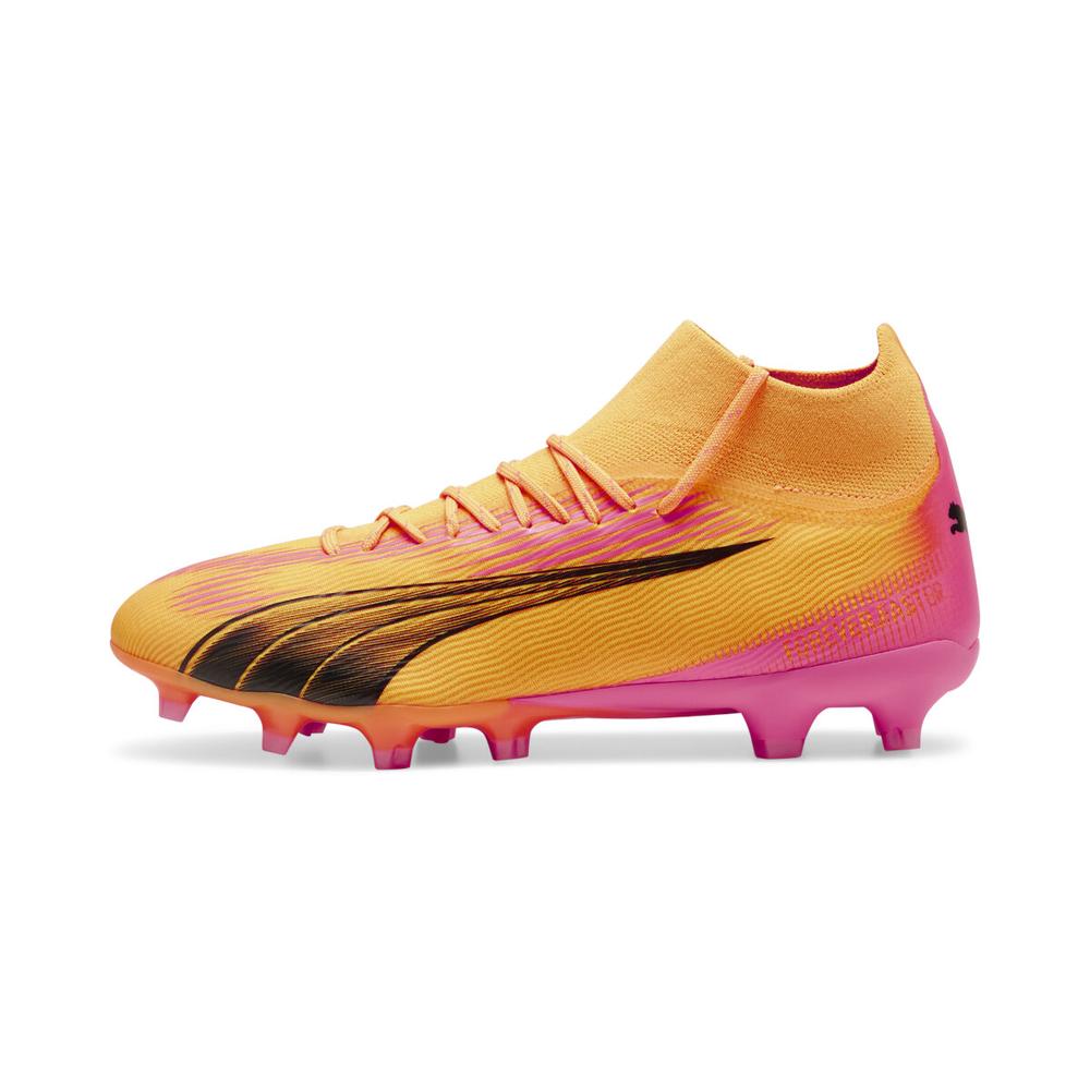 Tenis Para Fútbol Puma Ultra Pro Unisex Tacos Naranja