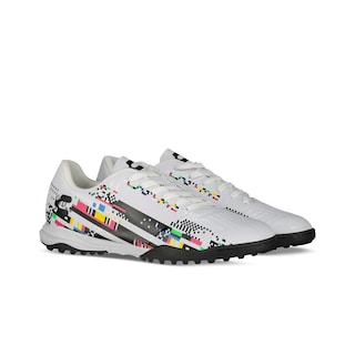 Foto 3 | Taquetes para Hombre Charly Multitaco Futbol Rápido Blanco