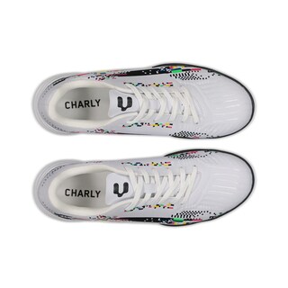 Foto 5 | Taquetes para Hombre Charly Multitaco Futbol Rápido Blanco
