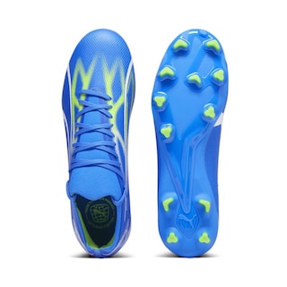Foto 8 | Tenis Para Fútbol Puma Ultra Match Tacos Unisex Azul
