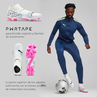 Foto 4 | Tenis De Futbol Soccer Puma Future Match+ Ll Para Hombre Blanco