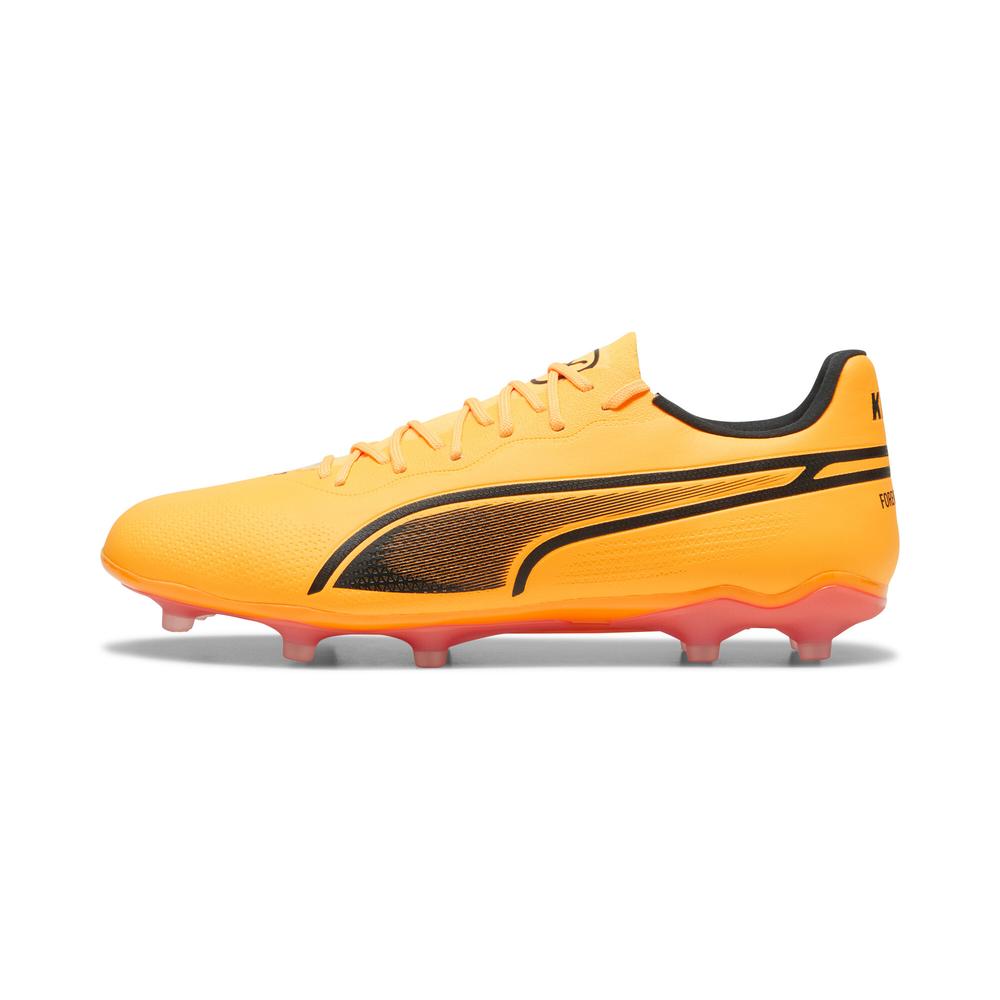 Foto 2 pulgar | Tenis para Futbol Puma King Pro FG/AG Tacos Naranja Unisex