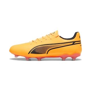 Foto 1 | Tenis para Futbol Puma King Pro FG/AG Tacos Naranja Unisex