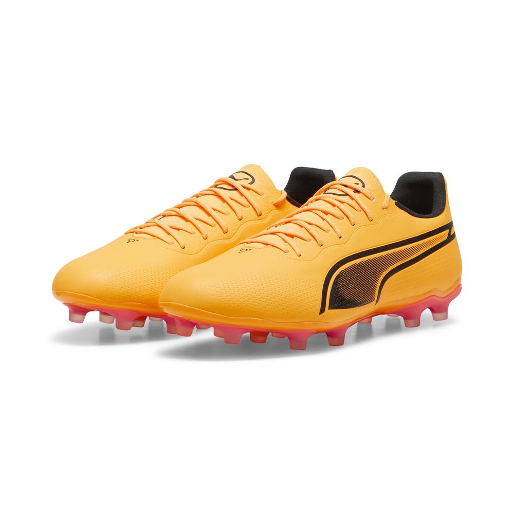 Foto 4 pulgar | Tenis para Futbol Puma King Pro FG/AG Tacos Naranja Unisex