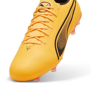 Foto 4 | Tenis para Futbol Puma King Pro FG/AG Tacos Naranja Unisex