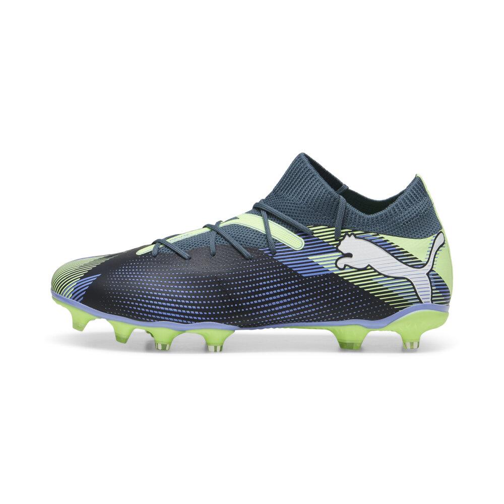 Foto 2 pulgar | Tenis Para Fútbol Puma Future 7 Match Tacos Para Hombre Azul Acero