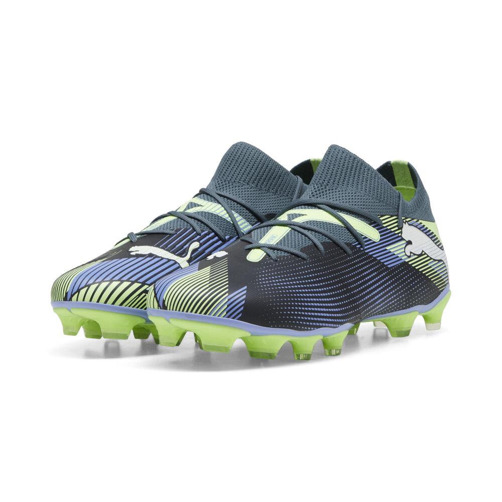 Foto 4 pulgar | Tenis Para Fútbol Puma Future 7 Match Tacos Para Hombre Azul Acero