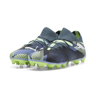 Foto 3 | Tenis Para Fútbol Puma Future 7 Match Tacos Para Hombre Azul Acero