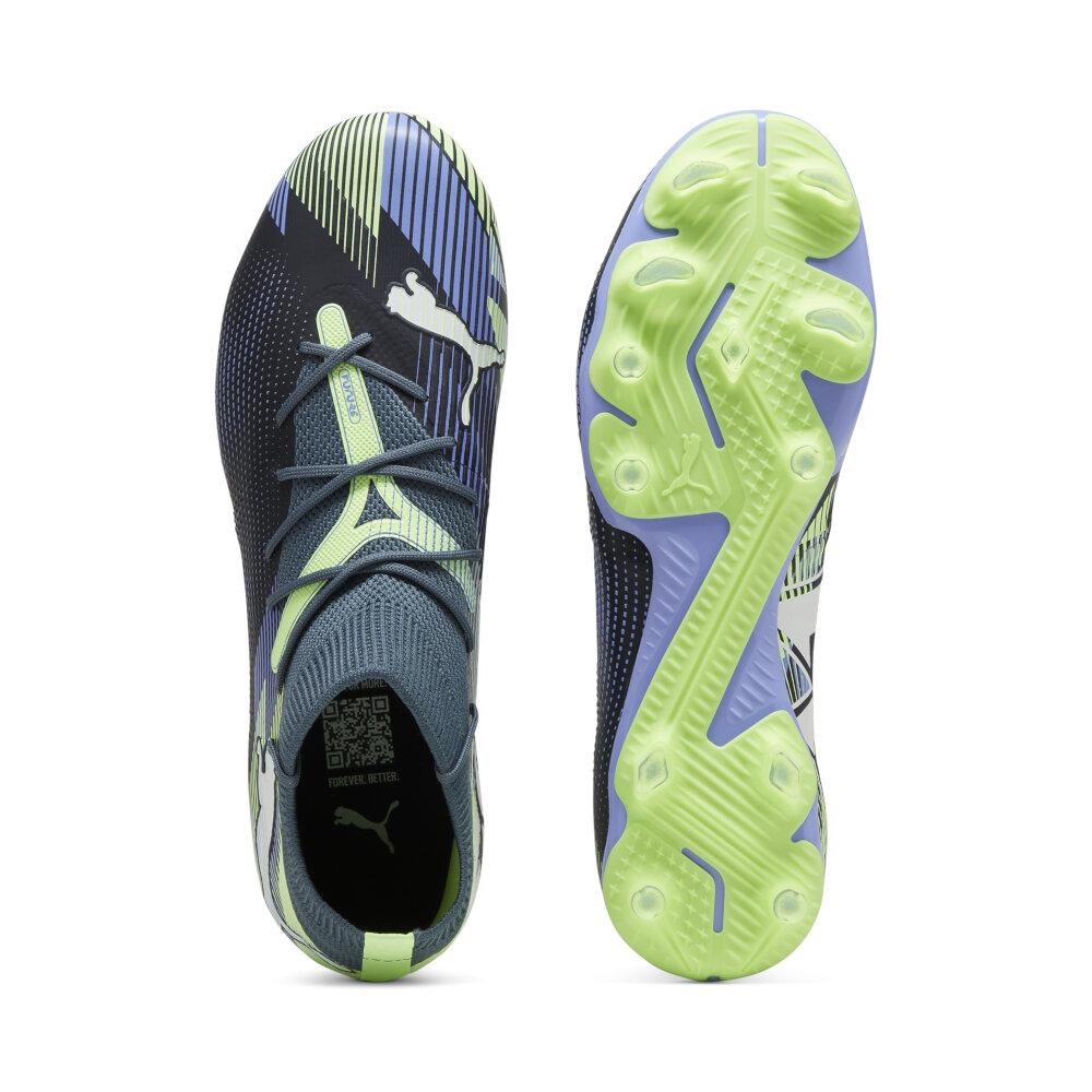 Foto 8 pulgar | Tenis Para Fútbol Puma Future 7 Match Tacos Para Hombre Azul Acero