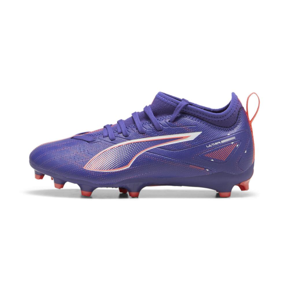 Foto 1 | Tenis Para Fútbol Puma Ultra 5 Match Tacos Jr Para Niño Azul Marino