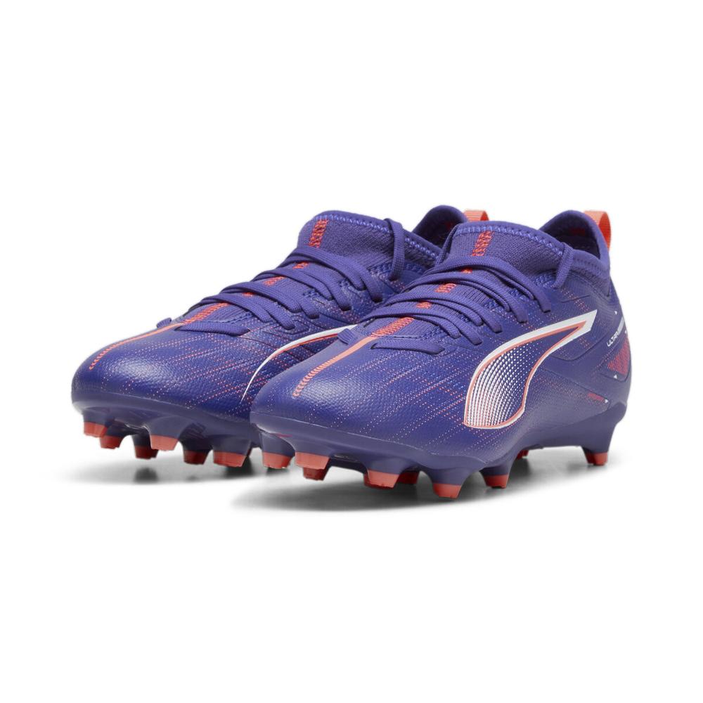 Foto 4 pulgar | Tenis Para Fútbol Puma Ultra 5 Match Tacos Jr Para Niño Azul Marino