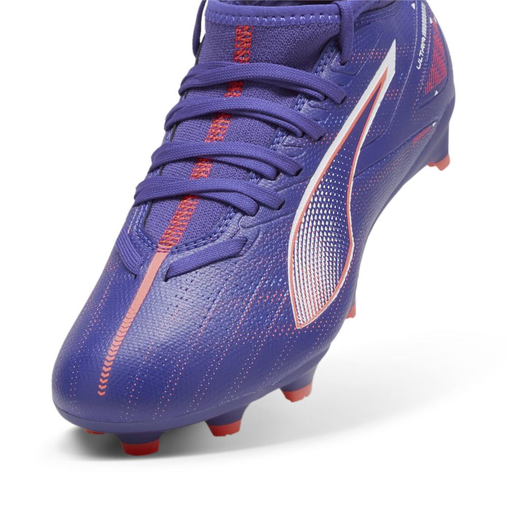 Foto 4 | Tenis Para Fútbol Puma Ultra 5 Match Tacos Jr Para Niño Azul Marino