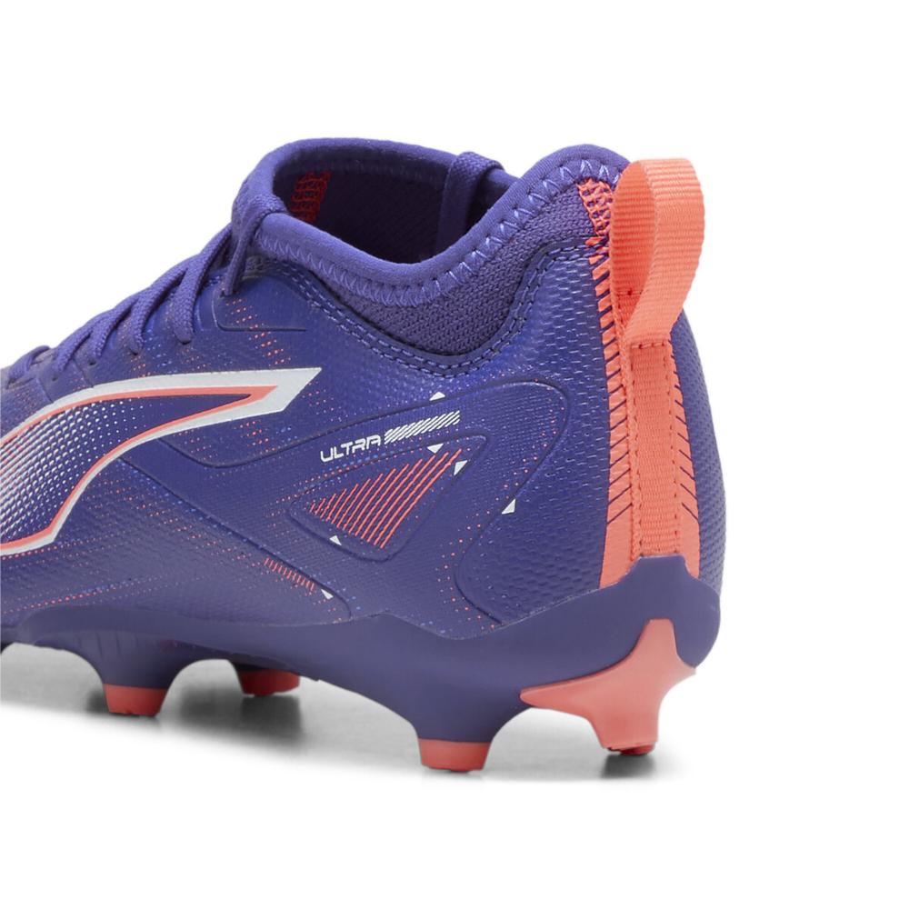Foto 5 | Tenis Para Fútbol Puma Ultra 5 Match Tacos Jr Para Niño Azul Marino
