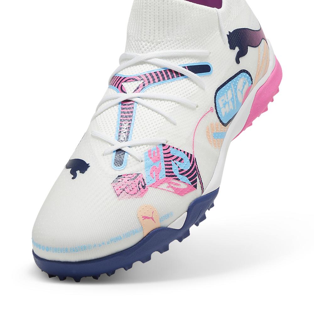 Foto 5 pulgar | Tenis Para Fútbol Rápido Puma Future 7 Match Tt Unisex Blanco