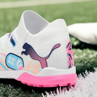 Foto 5 | Tenis Para Fútbol Rápido Puma Future 7 Match Tt Unisex Blanco