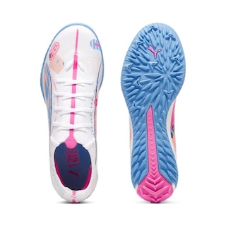 Foto 6 | Tenis Para Fútbol Rápido Puma Ultra 5 Match Volume Up Para Hombre Blanco