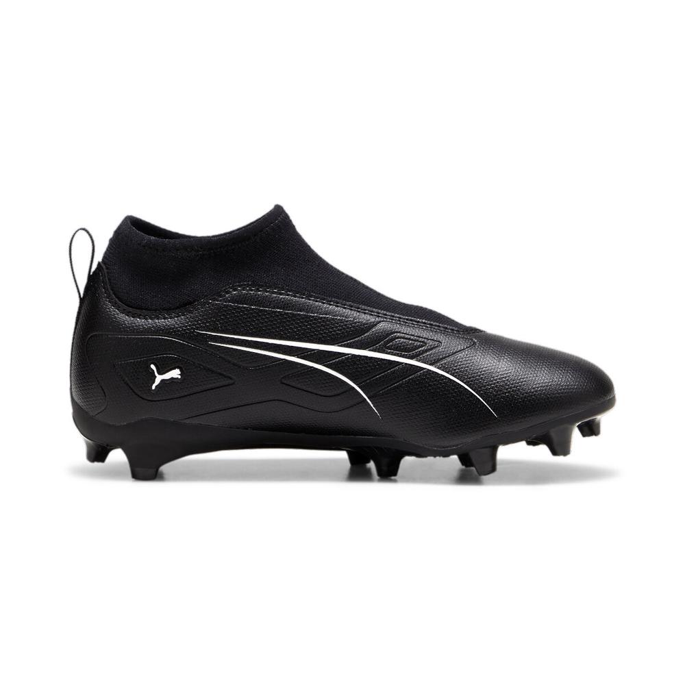 Foto 3 pulgar | Tenis Para Fútbol Puma Ultra 5 Match Laceless Tacos Jr Para Niños Negro