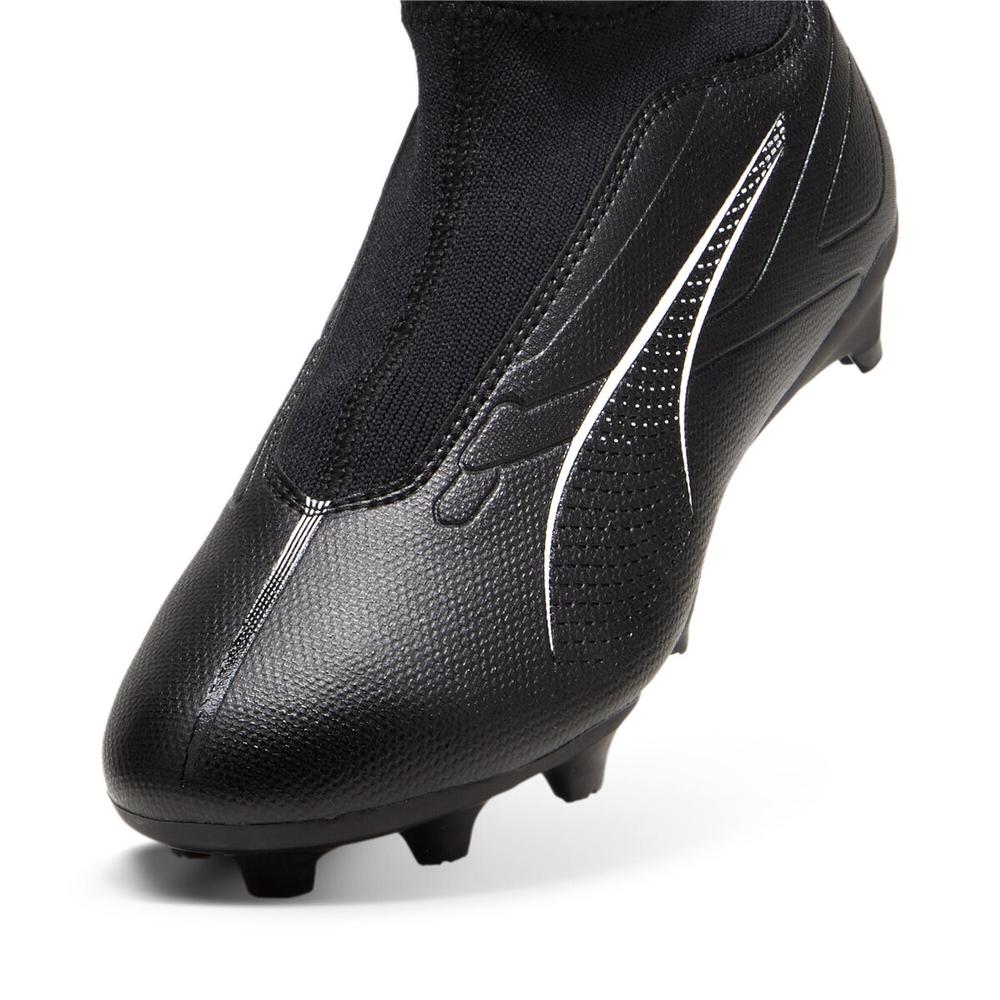 Foto 4 | Tenis Para Fútbol Puma Ultra 5 Match Laceless Tacos Jr Para Niños Negro