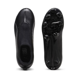 Foto 6 | Tenis Para Fútbol Puma Ultra 5 Match Laceless Tacos Jr Para Niños Negro