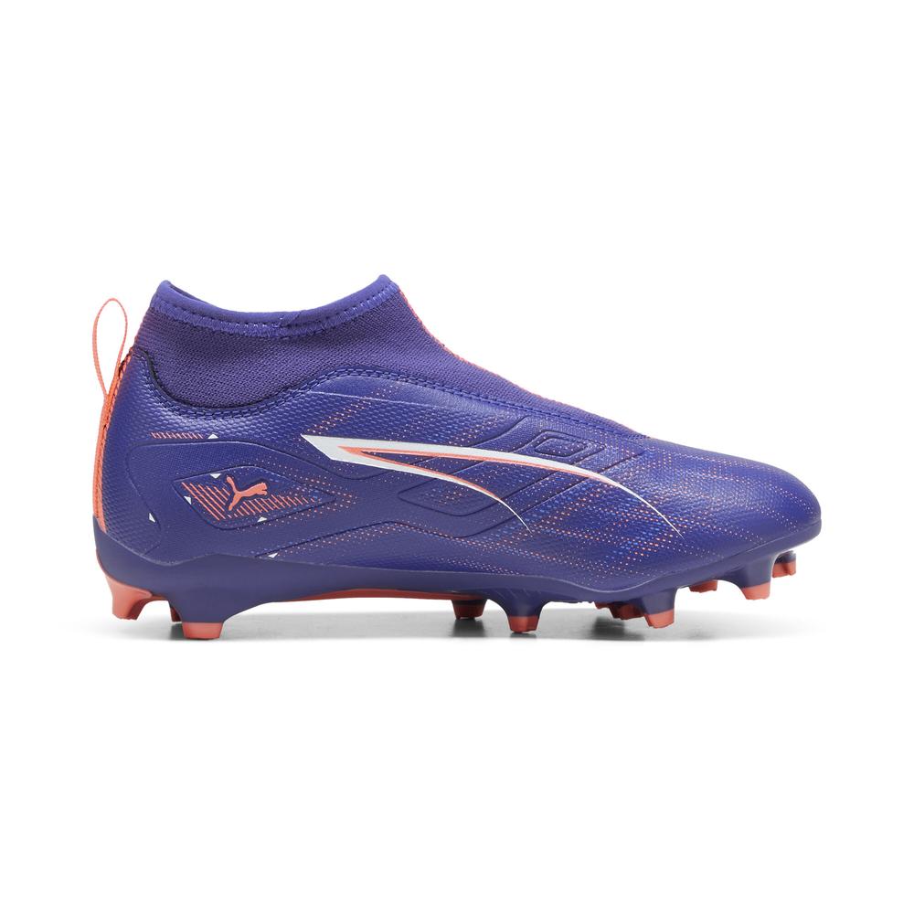 Foto 3 pulgar | Tenis Para Fútbol Puma Ultra 5 Match Laceless Tacos Jr Para Niños Azul Petroleo