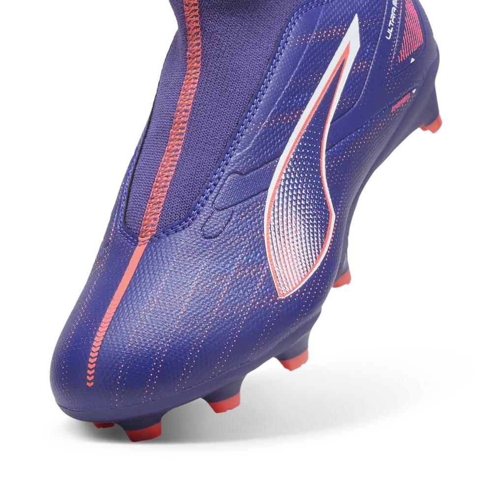Foto 5 pulgar | Tenis Para Fútbol Puma Ultra 5 Match Laceless Tacos Jr Para Niños Azul Petroleo