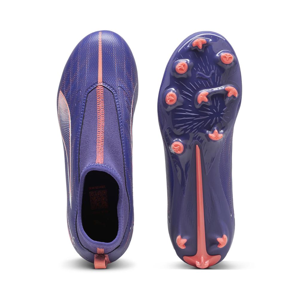 Foto 7 pulgar | Tenis Para Fútbol Puma Ultra 5 Match Laceless Tacos Jr Para Niños Azul Petroleo