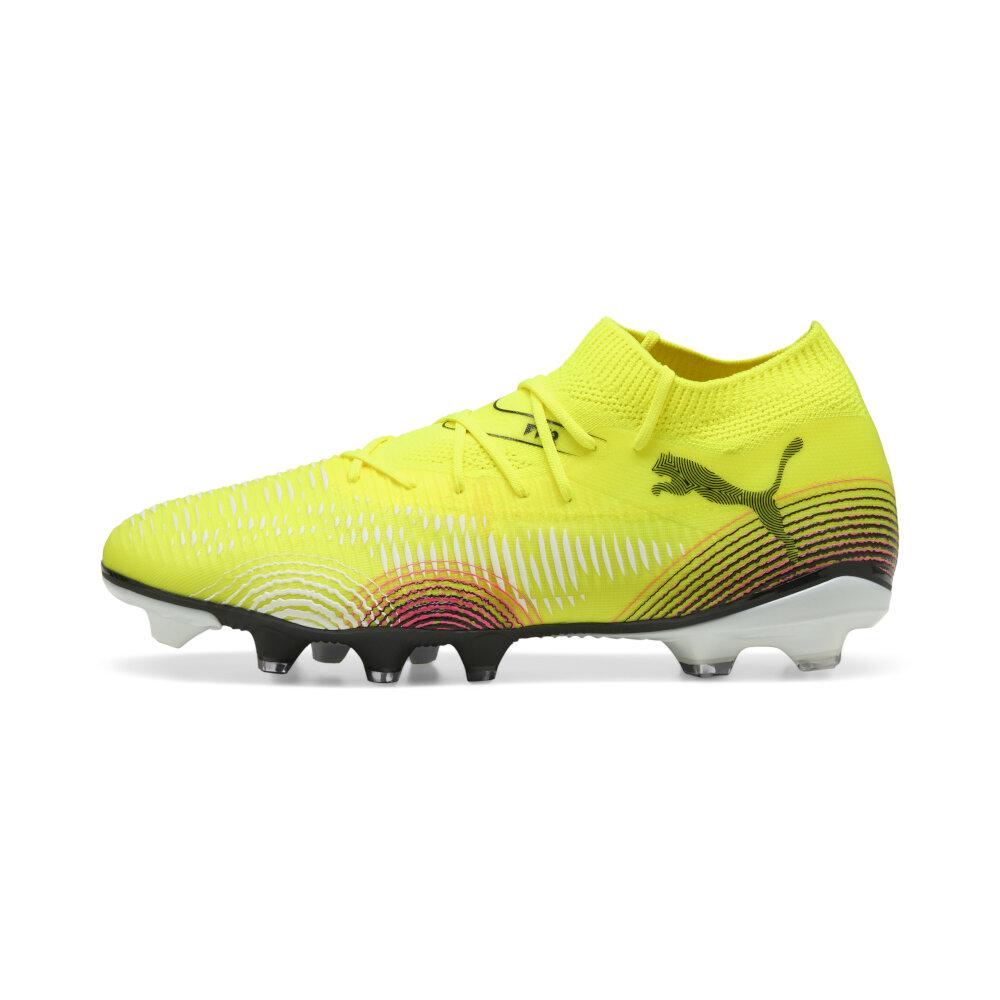 Tenis Para Futbol Puma Future 8 Match Fg/ag Tacos Unisex Amarillo