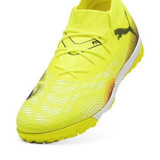 Foto 4 | Tenis Para Futbol Puma Future 8 Match Tt Tacos Unisex Amarillo