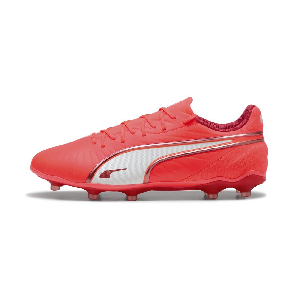 Foto 2 pulgar | Tenis Para Futbol Puma King Match Fg/ag Tacos Unisex Naranja