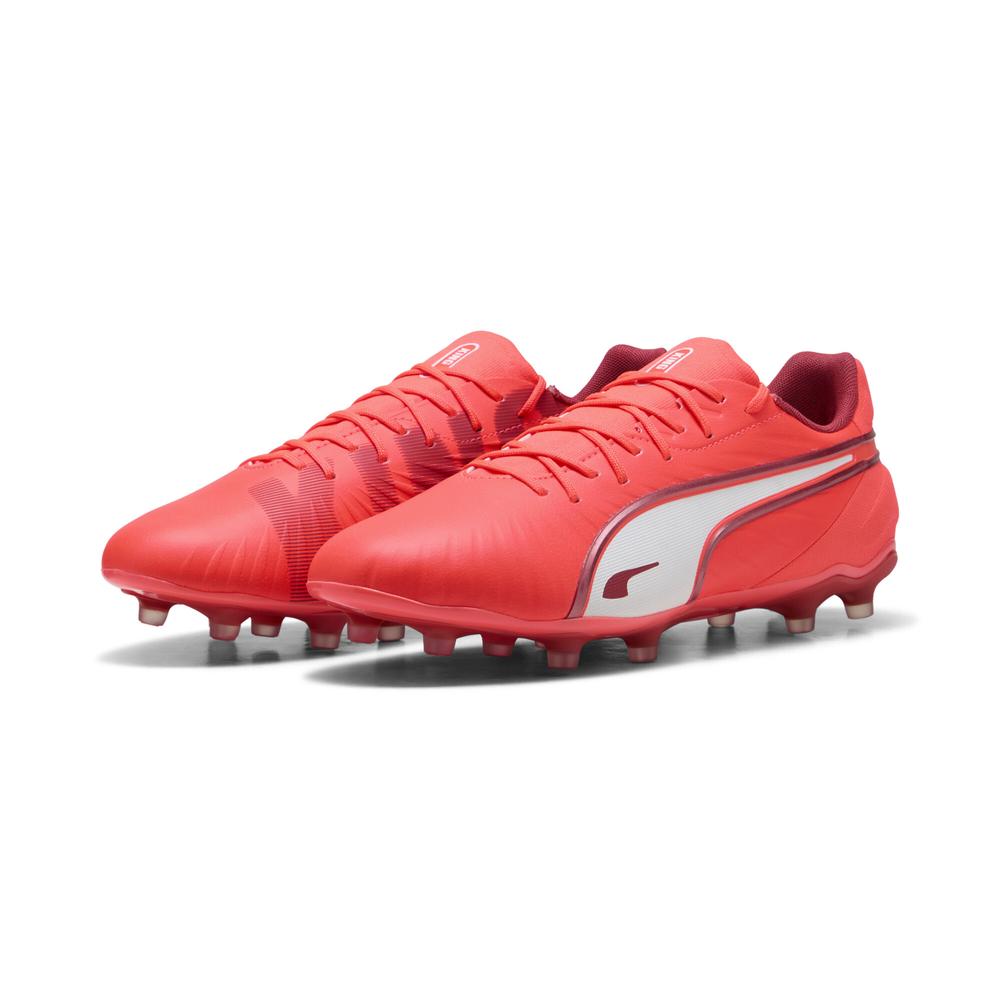 Foto 4 pulgar | Tenis Para Futbol Puma King Match Fg/ag Tacos Unisex Naranja