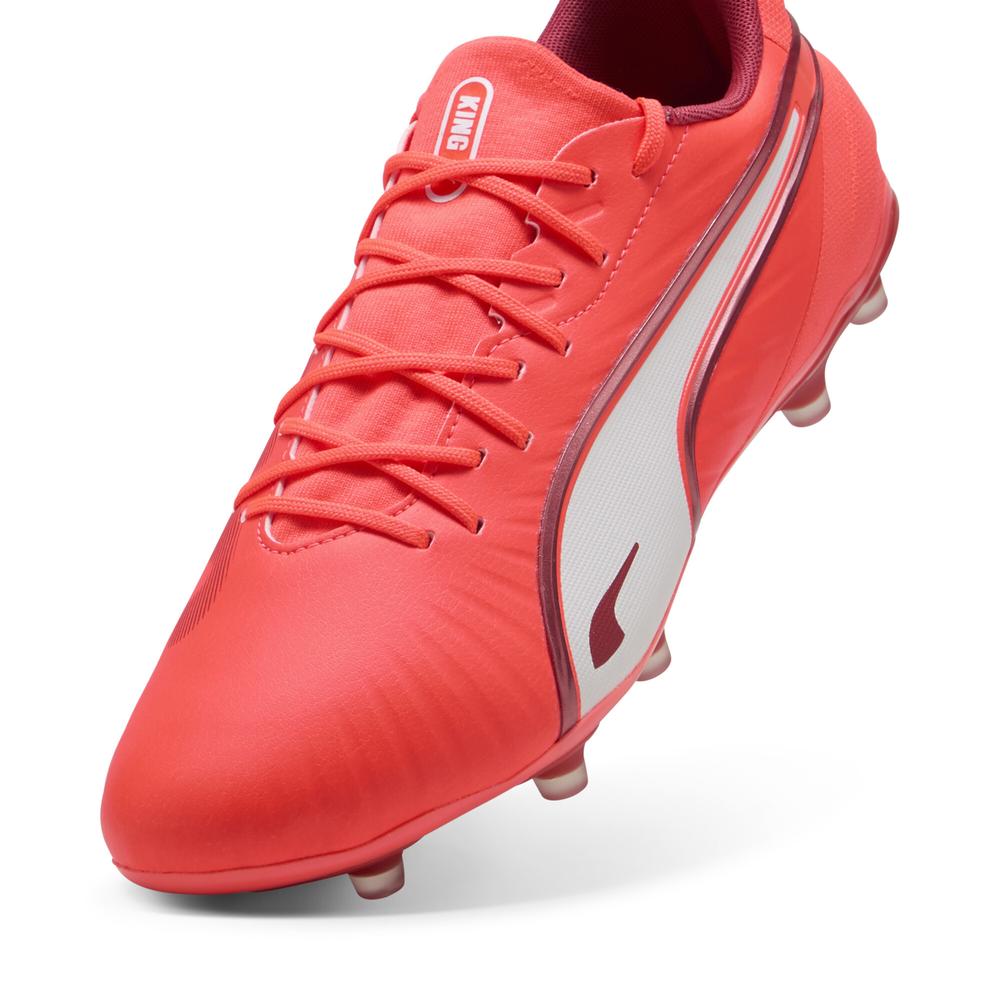 Foto 5 pulgar | Tenis Para Futbol Puma King Match Fg/ag Tacos Unisex Naranja