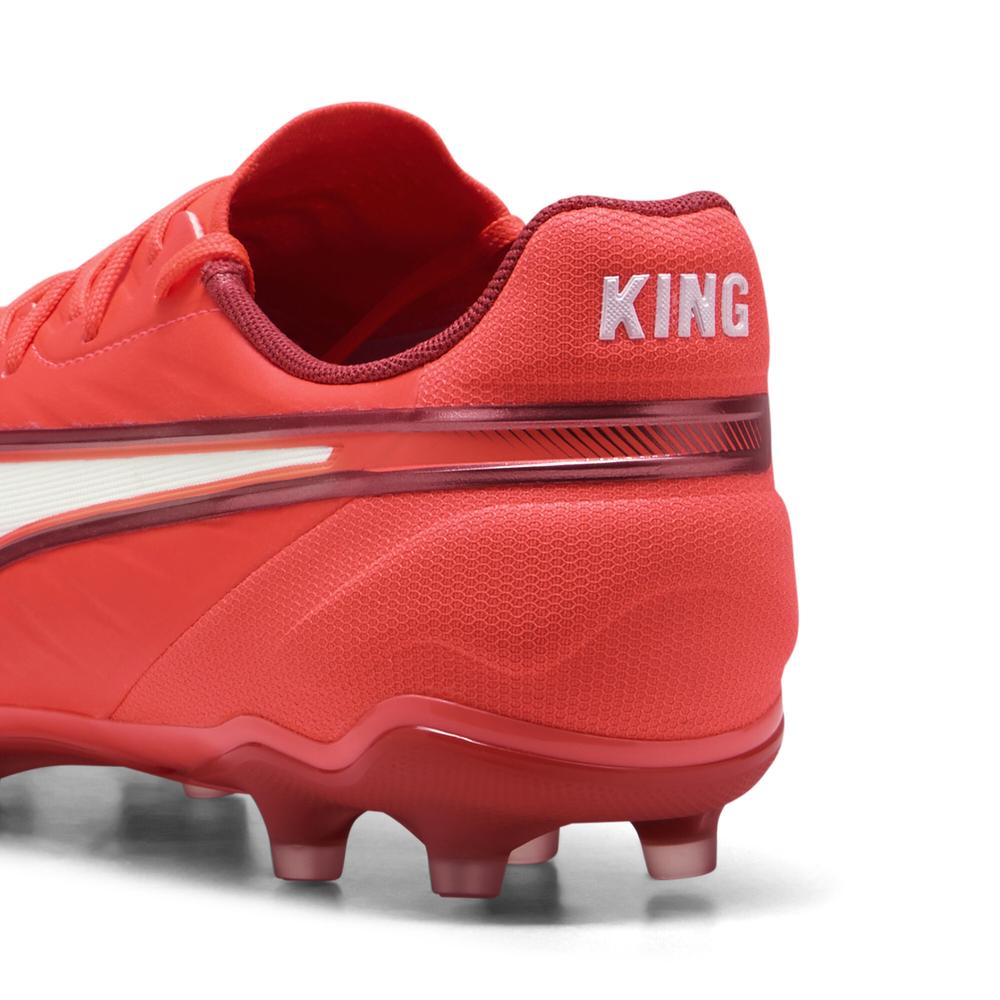 Foto 6 pulgar | Tenis Para Futbol Puma King Match Fg/ag Tacos Unisex Naranja